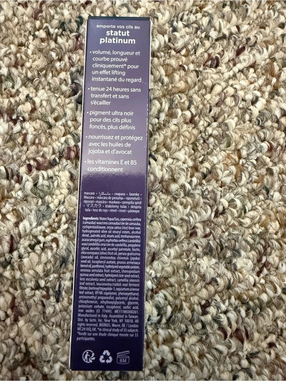 tarte mascara formula wear